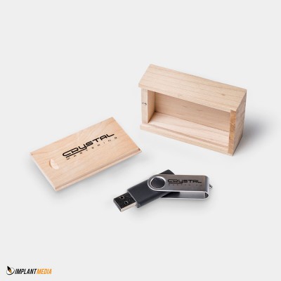 USB Packaging – Wooden Box