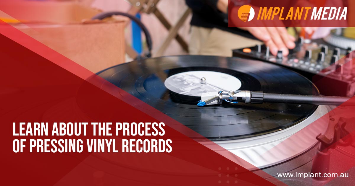 Process of Pressing Vinyl Records