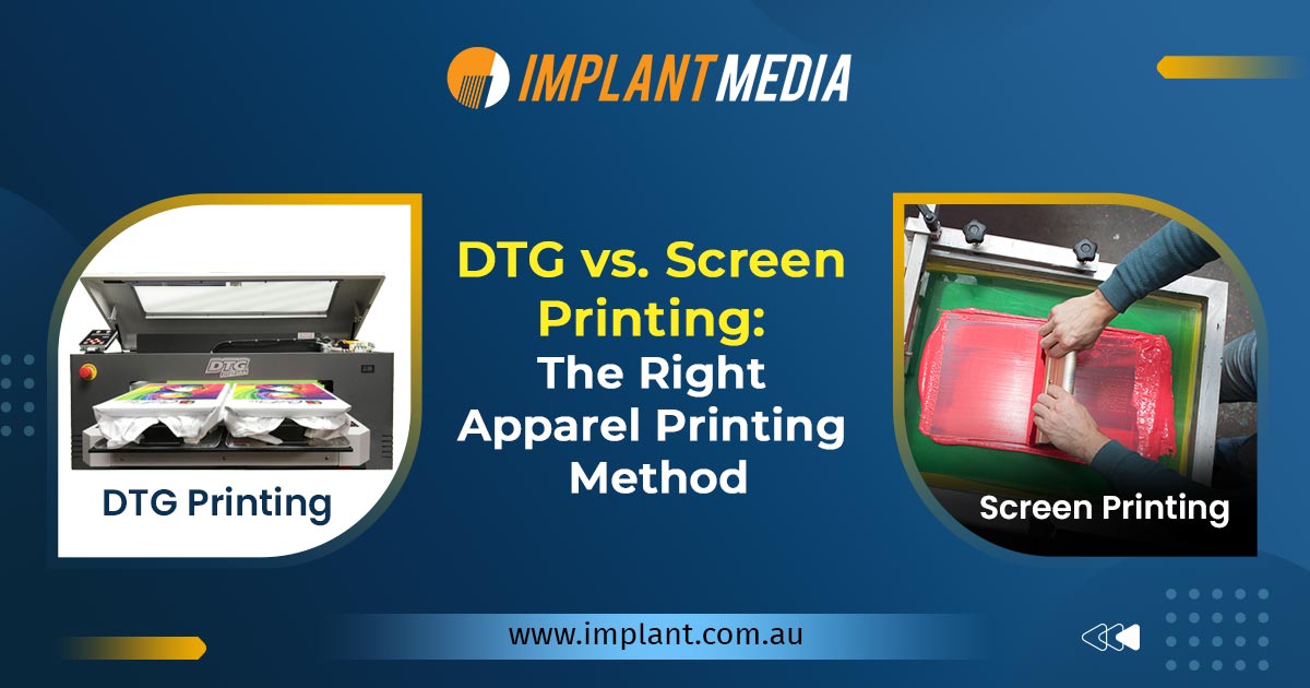 DTG vs Screen Printing