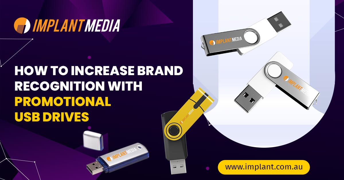 Increase Brand Recognition with Promotional USB Drives