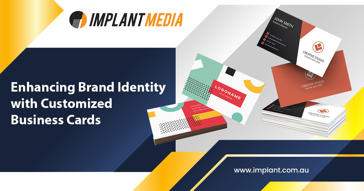 Enhancing Brand Identity with Customized Business Cards